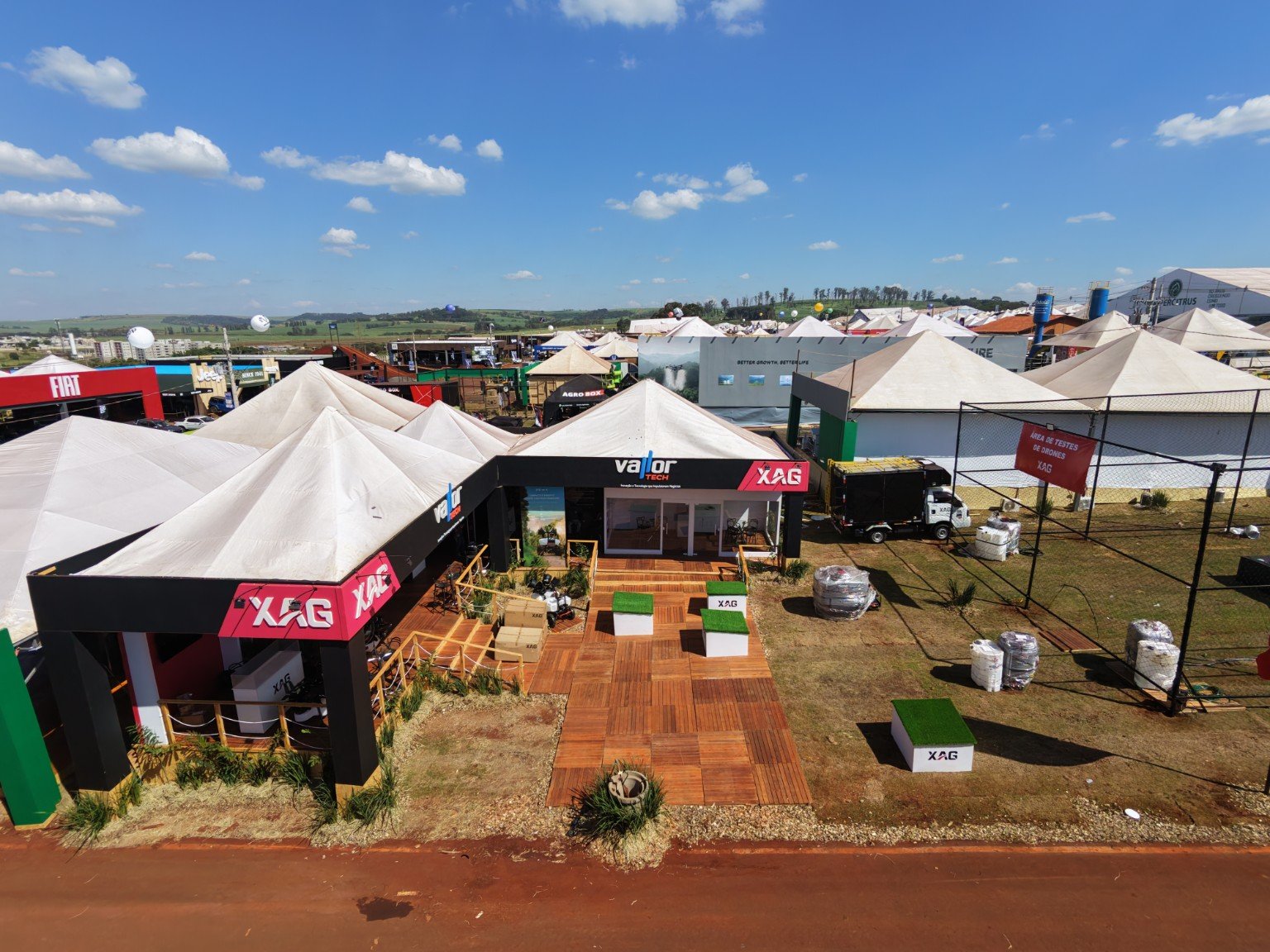 XAG e Valor Tech na Agrishow 2026
